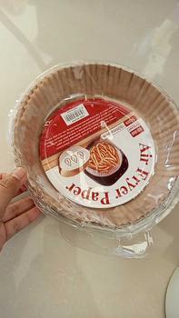 Product Review of [BEC] Air Fryer Paper Anti Lengket / Kertas Alas Air Fryer / Baking Paper Tahan Minyak Sekali Pakai / Kertas Air Fryer 50 Pcs from N**a 0