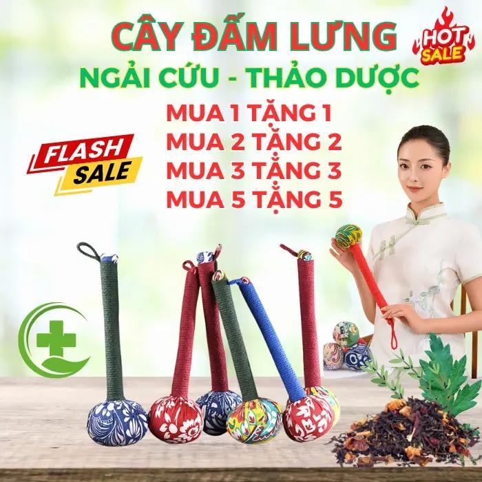 Cây Đấm Lưng Ngải Cứu Thảo Dược Đấm Bóp Lưng Vai Gáy Hiệu Quả Gaydamlung…