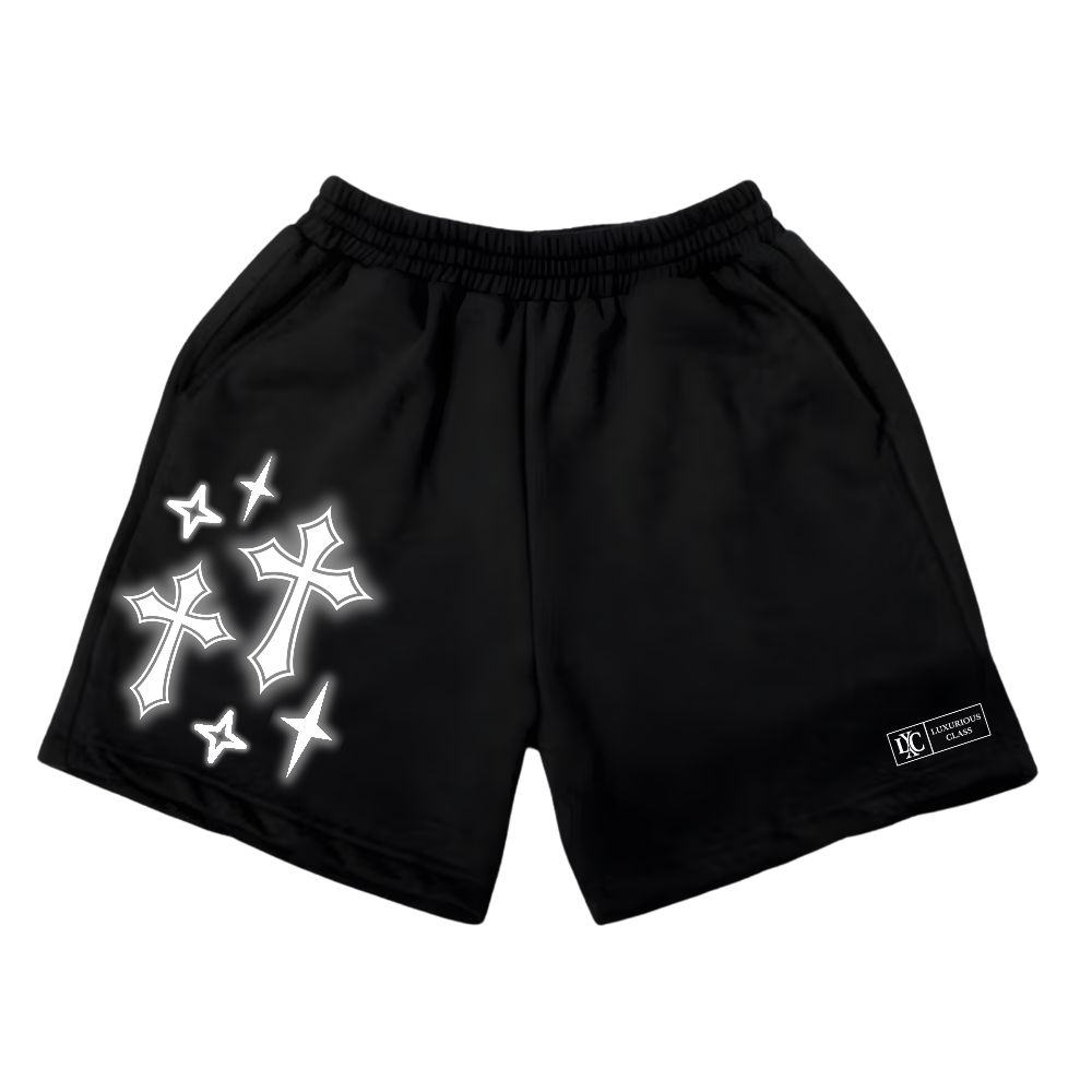 Luxurious - Boxer Reflektif Nyala Kece Hitam Boardshort | Celana Pendek
