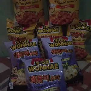 Wonhae Topokki Snack Cheese Truffle Mayo 80gr