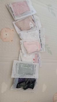 Product Review of [COD] SK P211 Kaus Kaki Panjang Anak  Polos Model Jaring Korea Anti NyamukLucu Nyaman from K**✨ 0