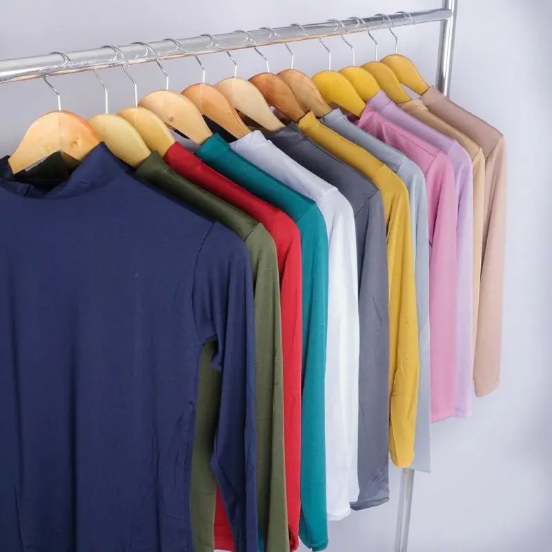 [READY SIAP KIRIM] Manset Baju TURTLENECK sampai leher / Manset Dalaman Dewasa / Atasan Muslim Dalaman Kebaya 3