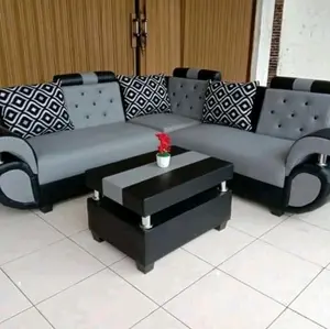 Sofa L sudut minimalis modren sofa tamu murah kursi tamu bergaransi