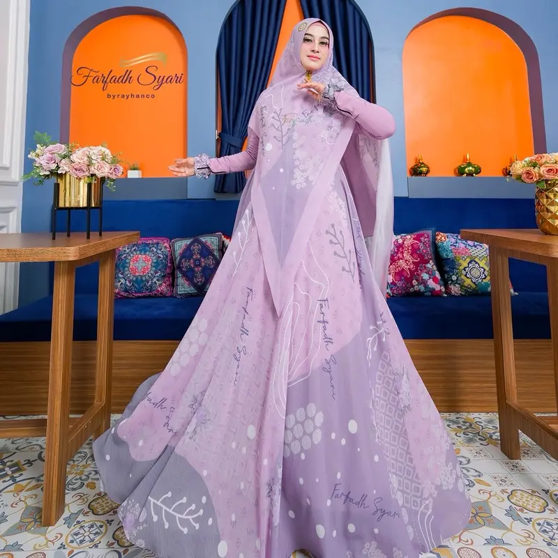 Mozza Syari Farfadh Syari Chayra Aqila Series  Muslim Fashion Terbaru 6