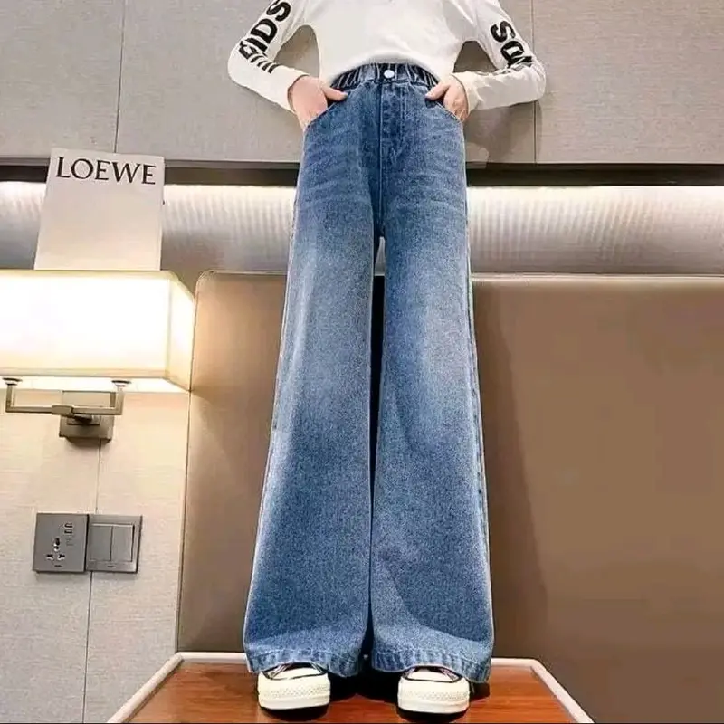 CELANA FASHION UNISEX BAGGY GOMBRONG ANAK  USIA 4-13 TAHUN / KULOT JEANS ANAK VIRAL TERBARU Bisa untuk anak cowok cewek 6