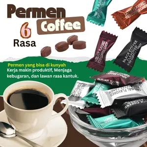 Permen Coffee Iced Coffee Dengan 6 Varian Rasa Black Coffee Original Vanilla Oatmilk Hazelnut Mocha Mix Temani Rasa Ngantuk Tiba Permen Yang Bisa Di Kunyah