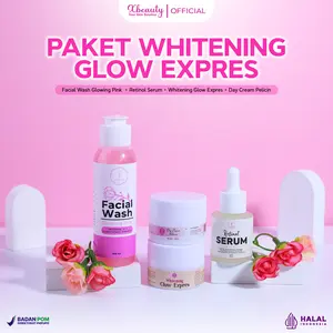 WHITENING GLOW EXPRES ISI 4 BPOM XBEAUTYSKIN