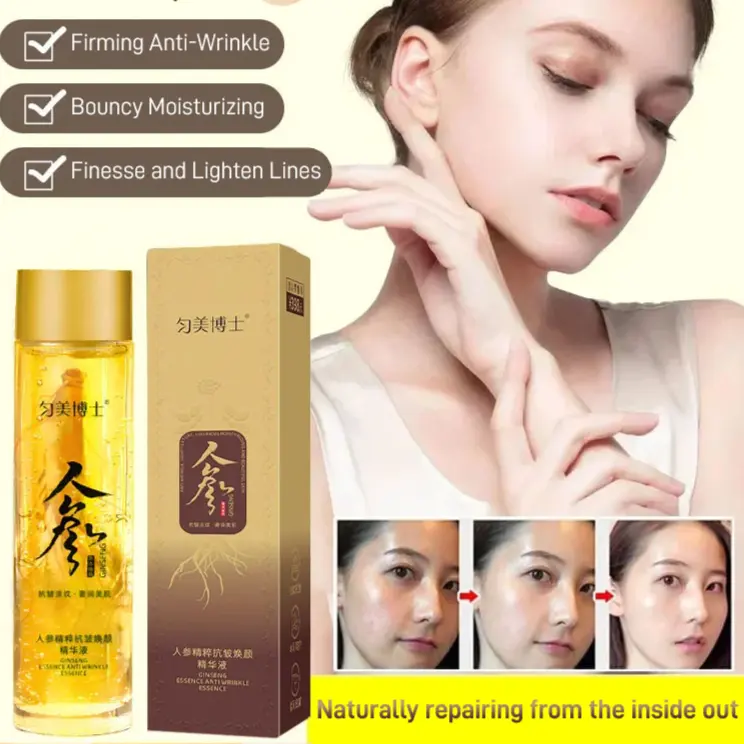 Peptide Anti-Wrinkle Ginseng Serum Reduce Wrinkles And Tighten Skin For A More Youthful Look