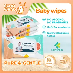 【Diskon Hari Ini】Langsung dari pabrik| Tisu Basah Bayi Terpercaya | Anti Bakteri / Antiseptik | Tidak Kering Cepat / Lembut Tetap	|  Bebas Pewarna, Lembut untuk Bayi Produkbayi  #Hematbelanja