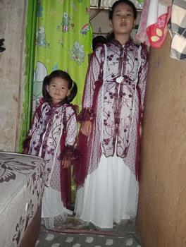 Product Review of KAMARI set rok anak ice blue,burgundy,set gaun anak,set rok anak lebaran..brukat tile dot/polos,kebaya anak,gamis lebaran anak kekinian usia 2-15 tahun Setelan Muslim anak Bunga Outer Baju Jilbab Nyaman Panjang Panjang Dress Kaos from S**i 2