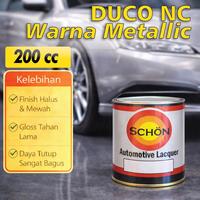 Gambar (200cc) Duco/ NC Lacquer SCHON Cat Otomotif Mobil- Warna Metallic Car Paint - 11910M Astro Silver Met dari Boxer Paint Official Store Kab. Sidoarjo 1 Tokopedia