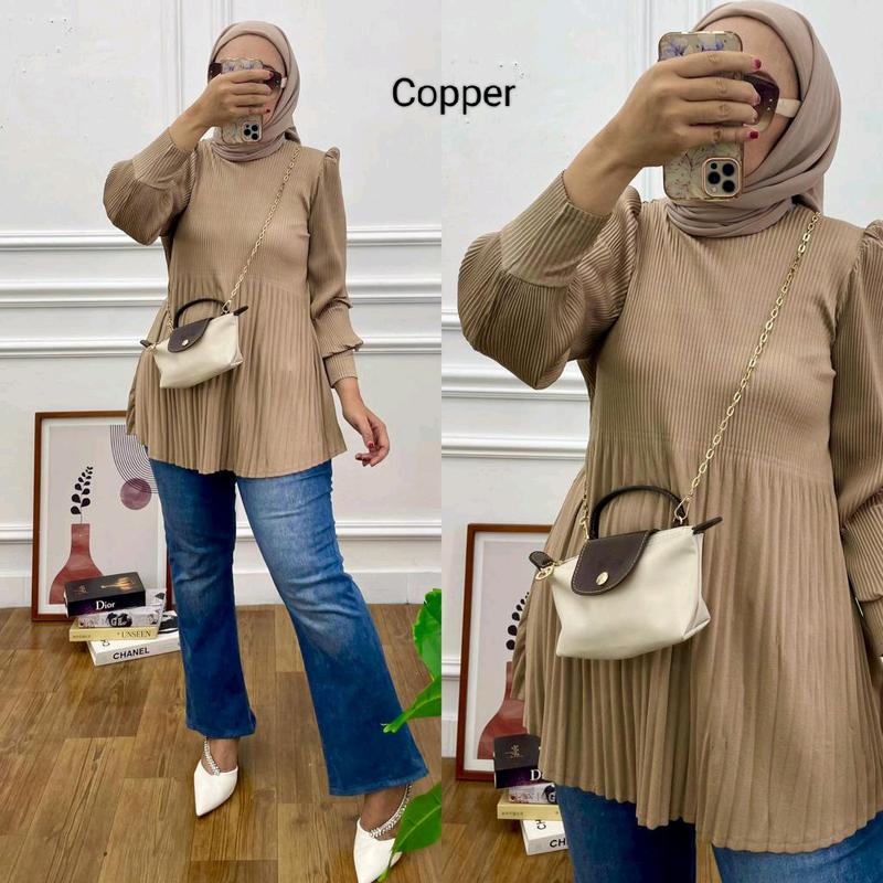 Aryssa CC Blouse 206 - Candy Crush Material fit up to ptp60cm comfy 3