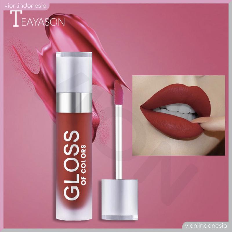 KACHI - TEAYASON MINIPINK Transparent Long Wearing Tube Lip Gloss Lipstick Moisturizing Waterproof Lip Glaze Original Termurah TE009 3