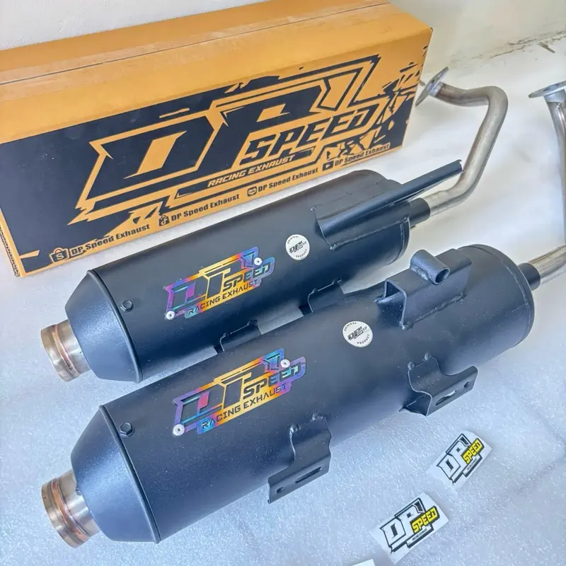 knalpot murah std racing bass adem moncong ,original DP_speed exhaust Mesin Motor