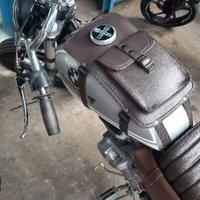 Gambar tas tangki tankbag japstyle custom dari Triplesix Klasik Kota Bogor 5 Tokopedia