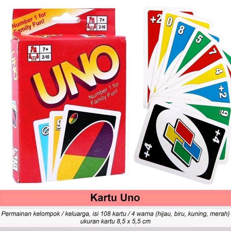 MAINAN KARTU UNO CARD GAMES 2