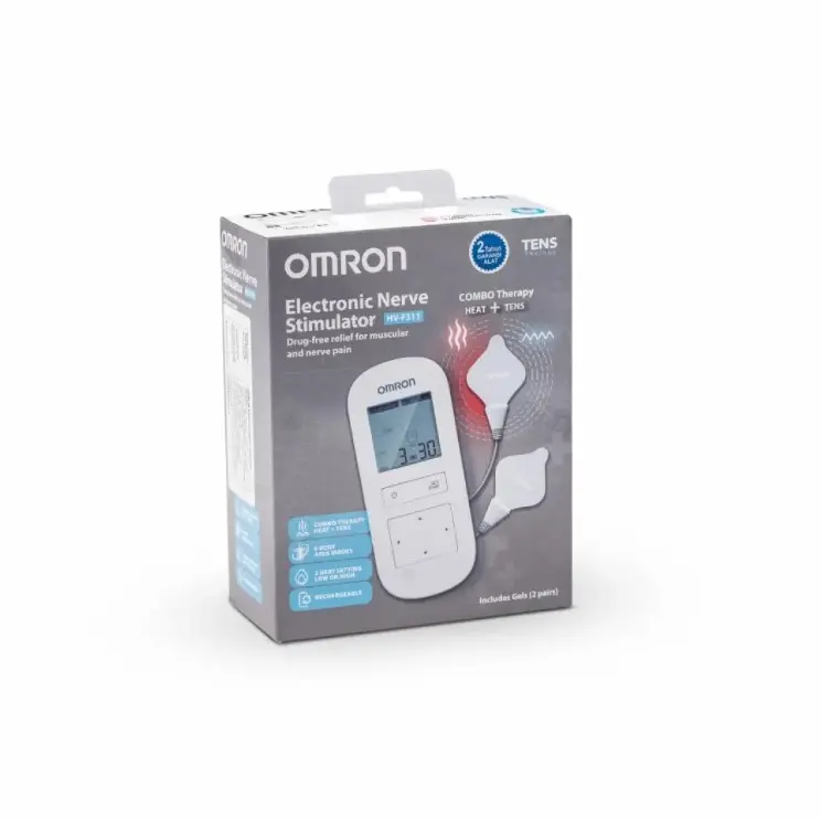 Omron Electronic Nerve Stimulator Heat TENS HV-F311