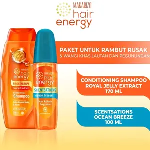 makarizo paket untuk rambut rusak dan wangi khas lautan pegunungan
