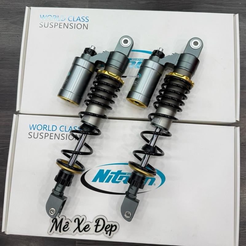 Phuộc Nitron DNA VER2 Shvn sh125i sh150i sh160i có bình dầu -ab125 ab150 wave Future-3tăng chỉnh