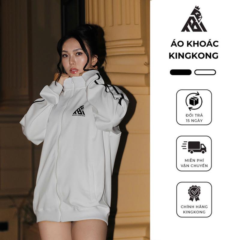 Áo Khoác Bomber KingKong Unisex Nam Nữ Thể Thao Basic - Local Brand TB KINGKONG SPORT WEAR
