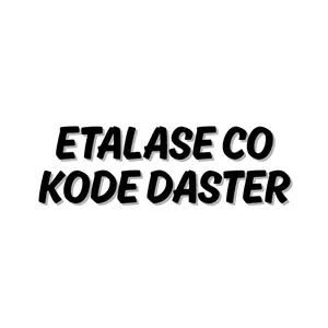 Etalase Co Daster Penghabisan Stok By SYASEL