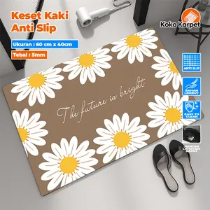 Koko Karpet- Keset Kaki Anti Slip Karakter 40x60/Keset Alas Lantai Kamar Tidur Rumah Dapur Anti Selip