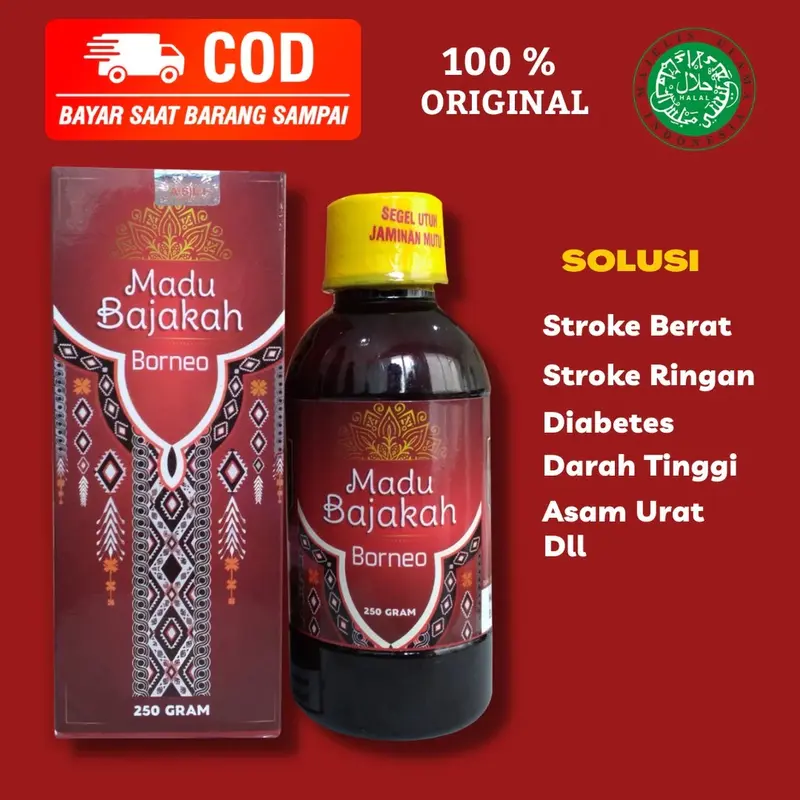 Madu Bajkan Borneo Bisa cod  250gr Bin Dawood Bajaka 0