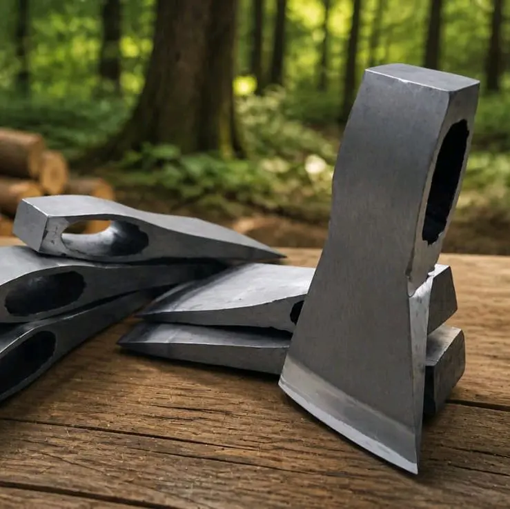 Kapak Kayu & Tulang Kampak Asli Baja Kuat Tangguh untuk Pekerjaan Outdoor