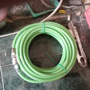 RYUJIN Selang Recoil Lurus Kompresor Angin PU 5m 10m 15m 20m Termasuk Kopler Original Japan Osaka