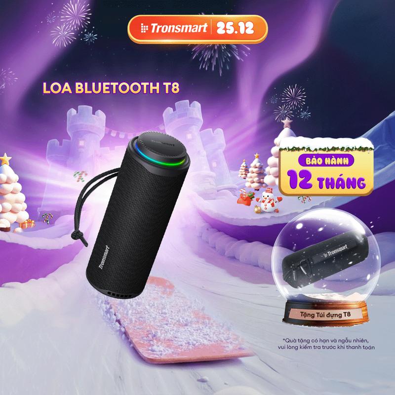 MỚI Loa Bluetooth Tronsmart T8 | Công Suất 40W | Sử Dụng Đến 18h | Âm Thanh 360° | Bảo Hành 12 Tháng