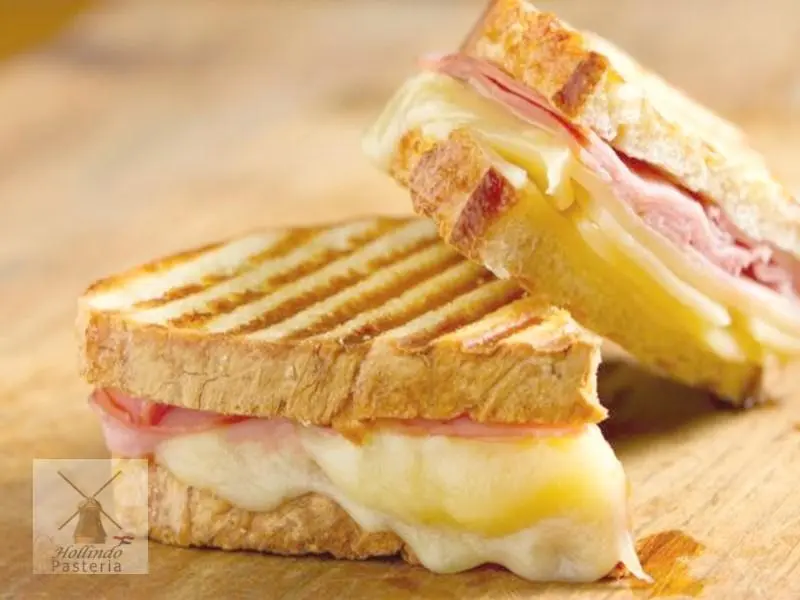 Cheese Ham Toasted Bread/Croque Monsieur/Tosti/Roti Grilled 8