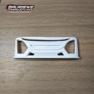 Skala Truk Plastik Lampu Bolong BEMPER JB5 Untuk Modif Miniatur