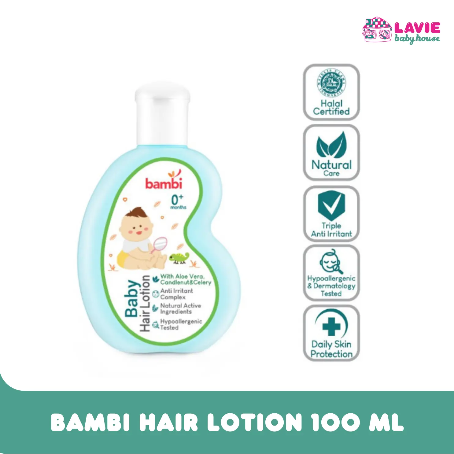 Bambi Baby Hair Lotion 100ml