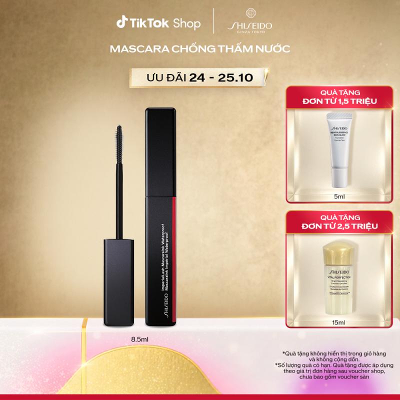 - Mascara chống thấm nước Shiseido ImperialLash MascaraInk Waterproof 8.5ml