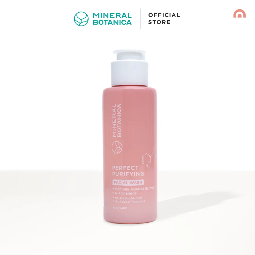 Mineral Botanica Perfect Purifying Facial Wash 100ml (Untuk Berminyak Kotoran)