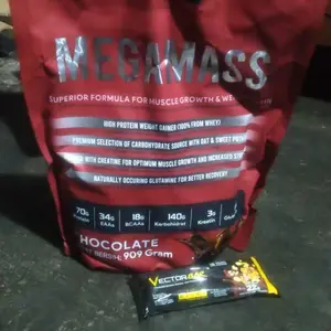 PROVUS MEGA MASS 2 LBS / LB / 909 GRAM- HIGH PROTEIN, BCAA,CREATINE