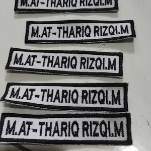 name tag buat seragam sekolah SD.SMP.SMA