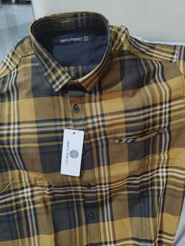 Product Review of Simple Perfect Baju Kemeja Chicago Pria Lengan Pendek Exclusive Premium Motif Kotak Katun Casual from w**y 1