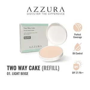 AZZURA Two Way Cake 12Gr - Refill