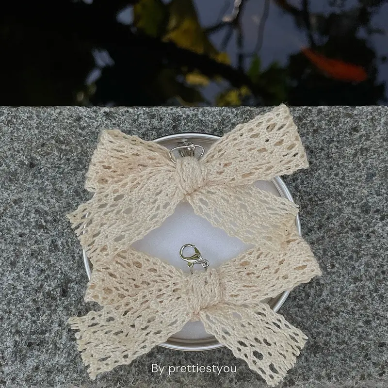 Shoecharm set aesthetic ribbon 4