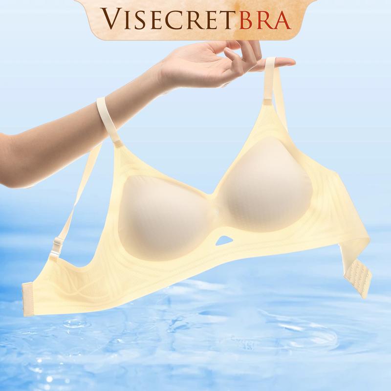 VN250256 --  Áo Lót Áo Bra Nữ Visecret Bra Áo Mút Dày Thoáng Khí Mát Nâng Nhẹ V1 Gom Quả Tạo Khe Mềm Mại Co Giãn Thoải Mái