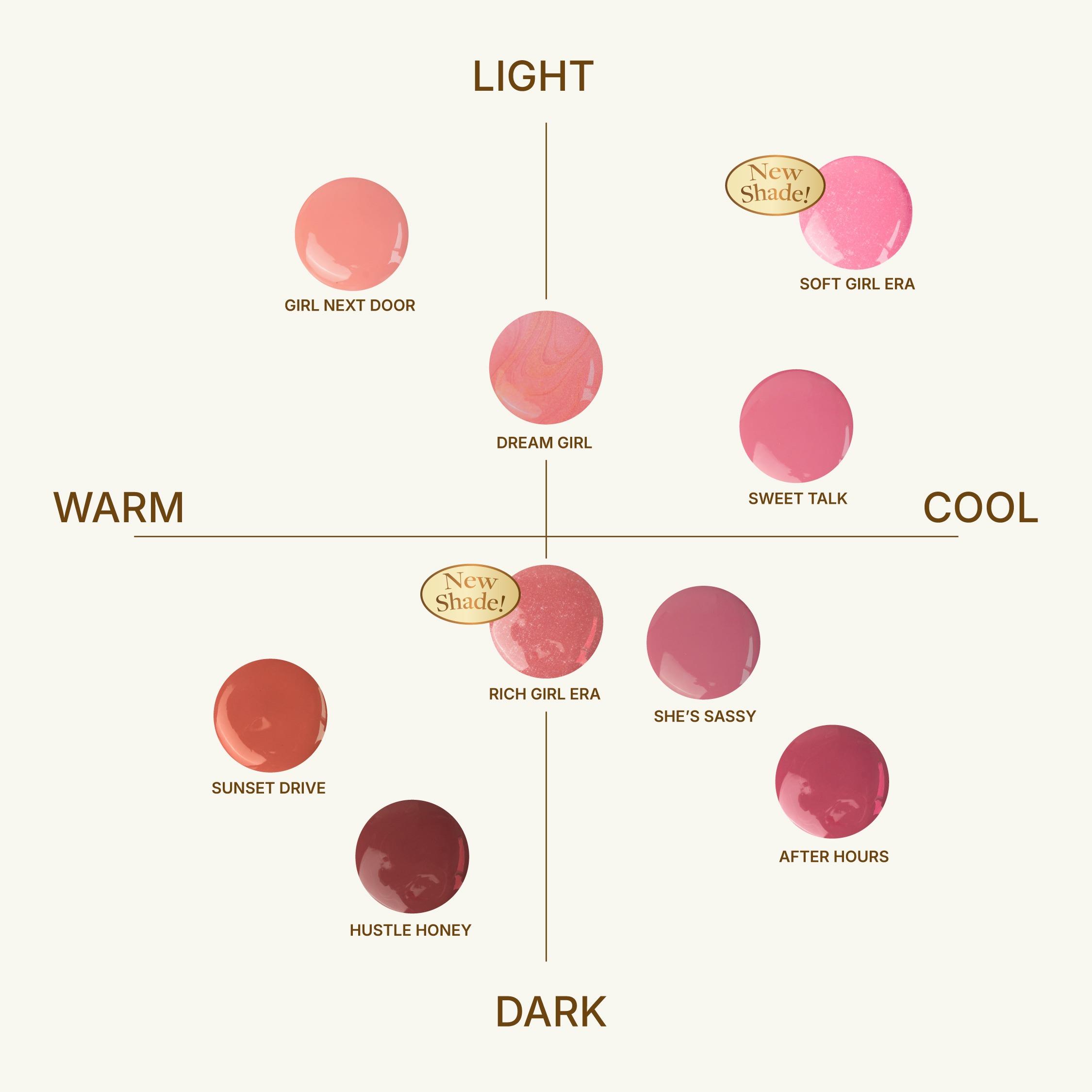 [NEW BUNDLE] SASC Stay Perfect Liquid Blush On 2 Pcs - Soft Romance Duo - New Shimmer