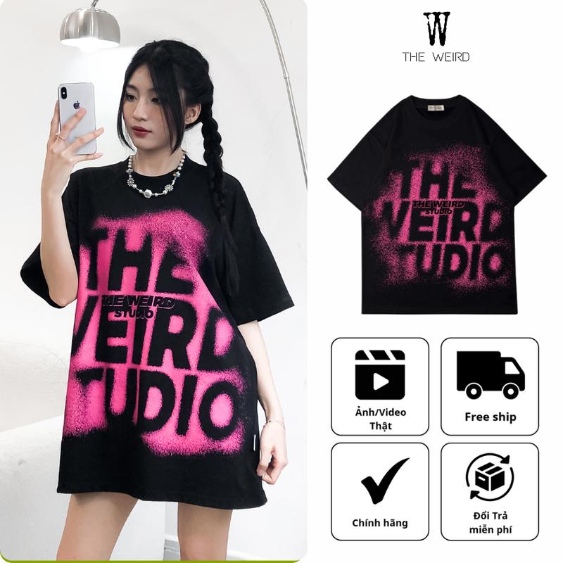 Áo thun The Weird Local Brand Unisex Form Rộng Oversize Tay Lỡ ATK803