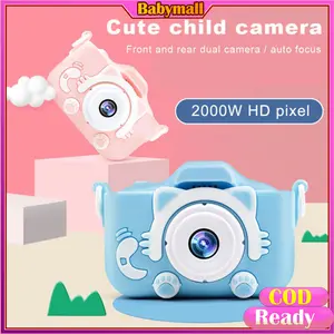 Mainan Kamera Anak Hadiah Anak mini Kamera Digital Kamera Perekam Video Gift Camera Kids Mini HD Kamera Dual Digital Anak