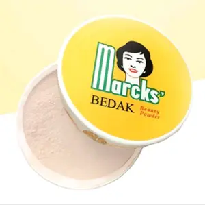 Marcks' Bedak Beauty Powder - Bedak Wajah Berkualitas Tinggi untuk Tampilan Cantik dan Natural