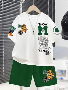 stelan anak anak murah usia 3-13 tahun baju dan celana optimistic