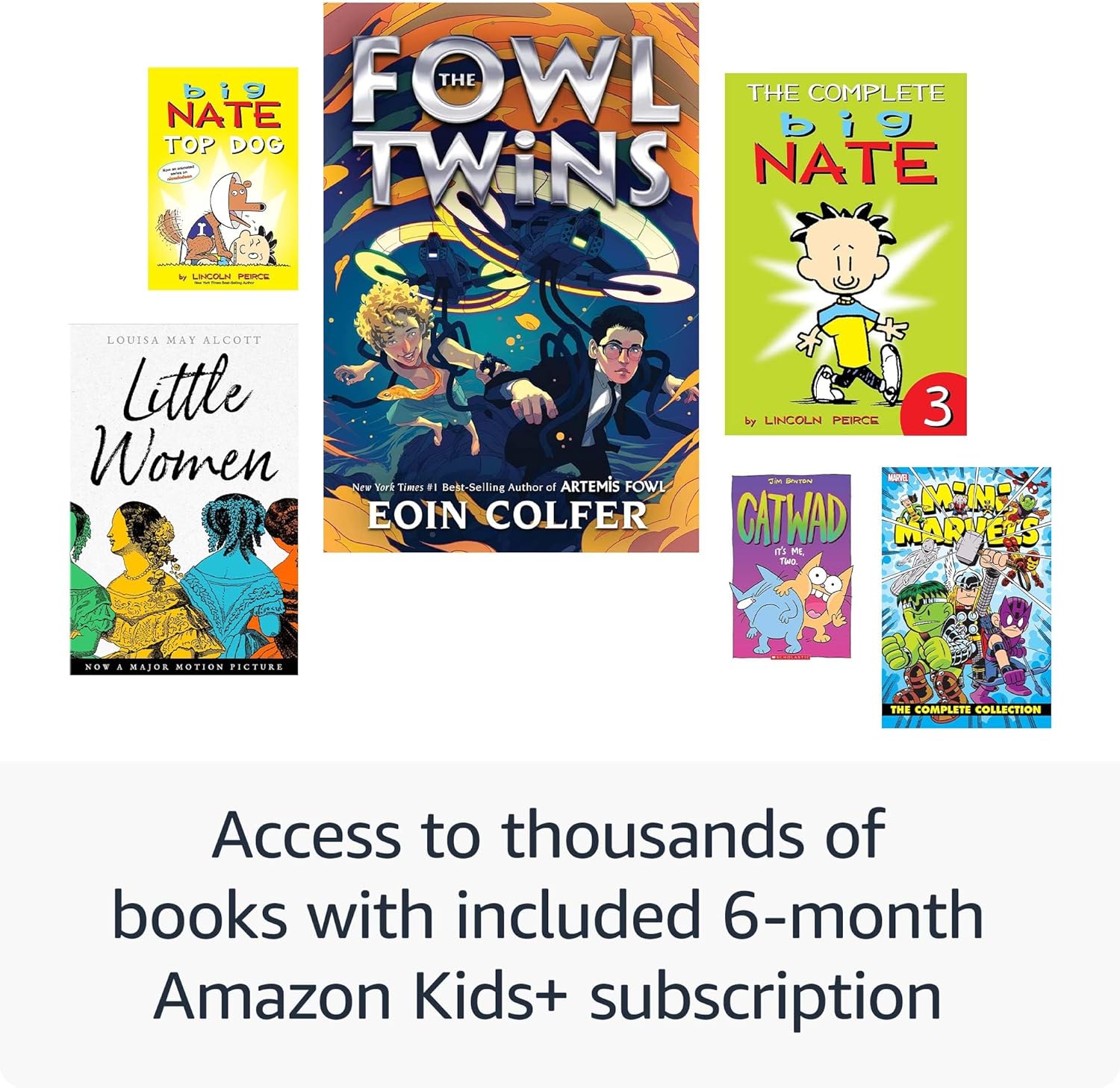 Amazon Kindle Kids 16GB (newest model) - includes ad-free books and cover, with glare-free display, faster page turns