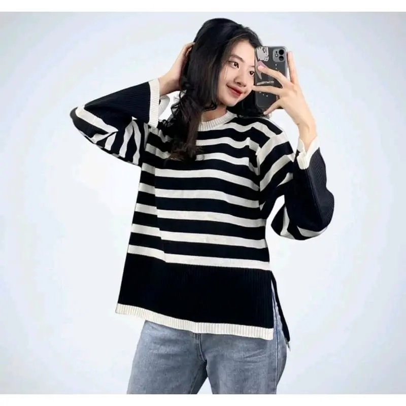 CH LAYLA STRIP KNIT RAJUT 0