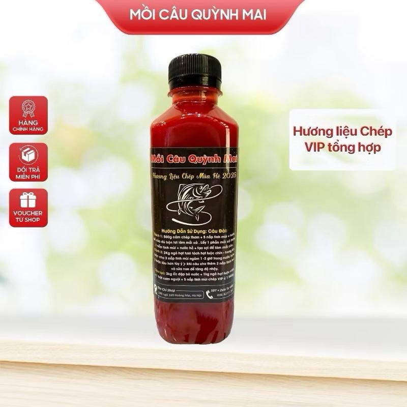 Mồi câu Quỳnh Mai Hương Liệu Chép VIP QM 350ml - Đi Câu, Bắt Cá Fishing Fish Câu Cá Nam