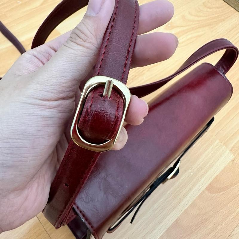 MY CHOICE NYONA 23x14x7 CM Tas Selempang Wanita / Tas kotak Bahu Perempuan Kulit / Slingbag Local Brand 8